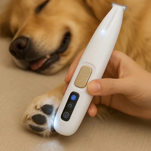 Poupi™ – La tondeuse silencieuse et sans stress pour chiens et chats
